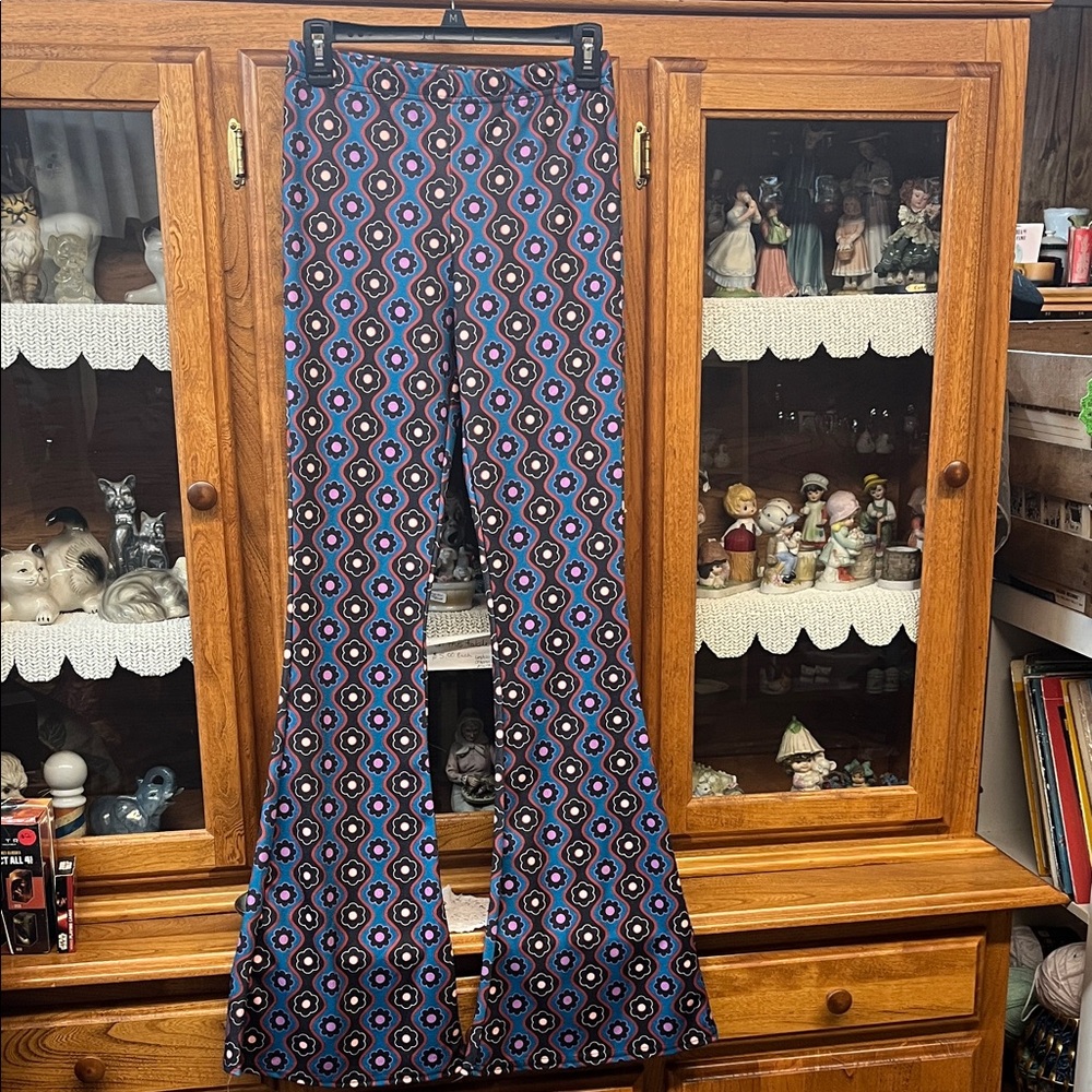 Nasty Gal Multicolor Floral Pants